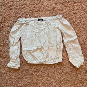 Brandy Melville Off-the-Shoulder Crop